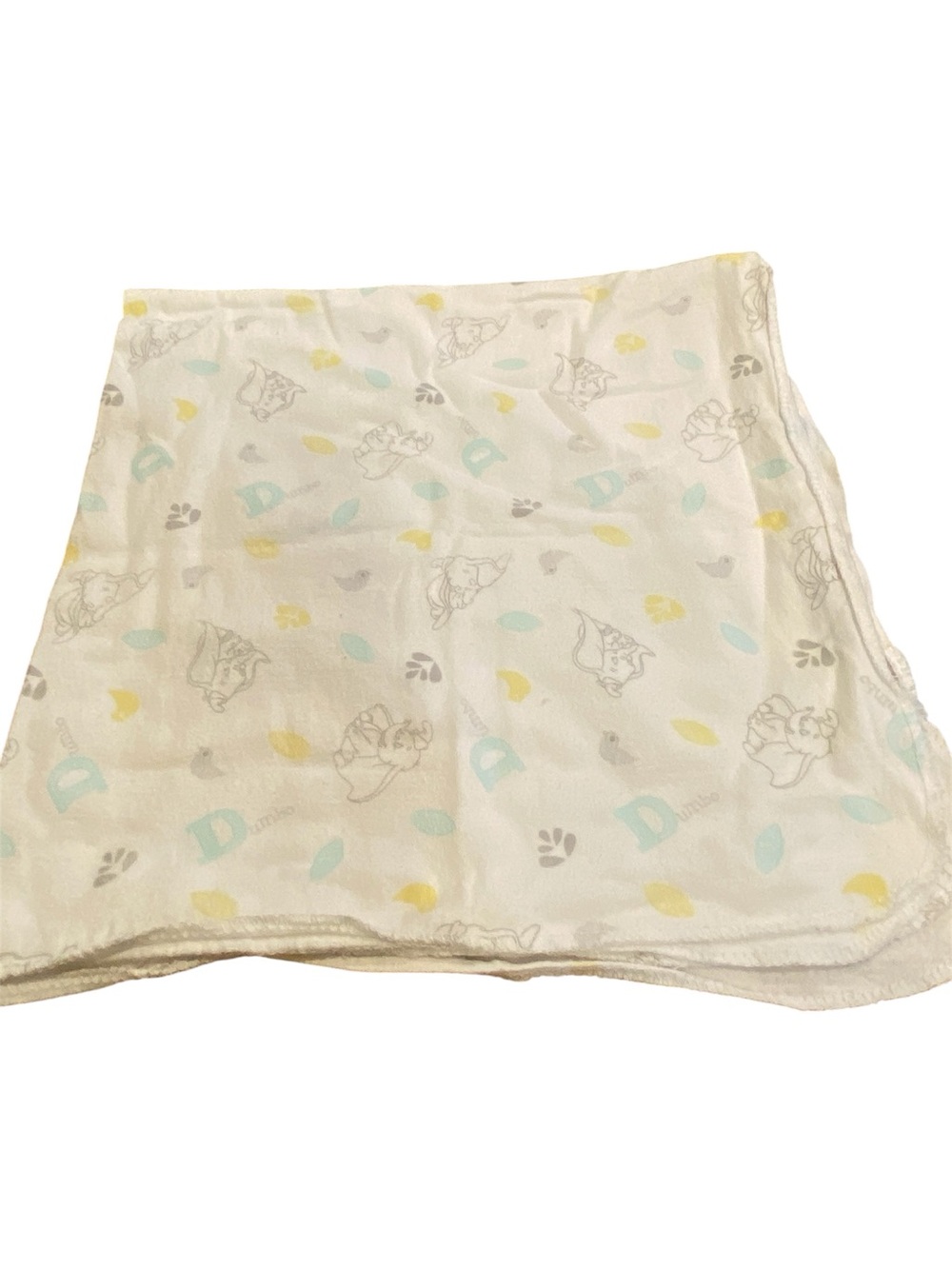 Disney Baby Dumbo Elephant Receiving Blanket Baby Cotton Swaddle 4/$20 🛑